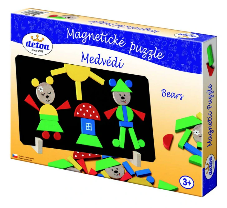 DETOA Magnetické tvary - Medvědi