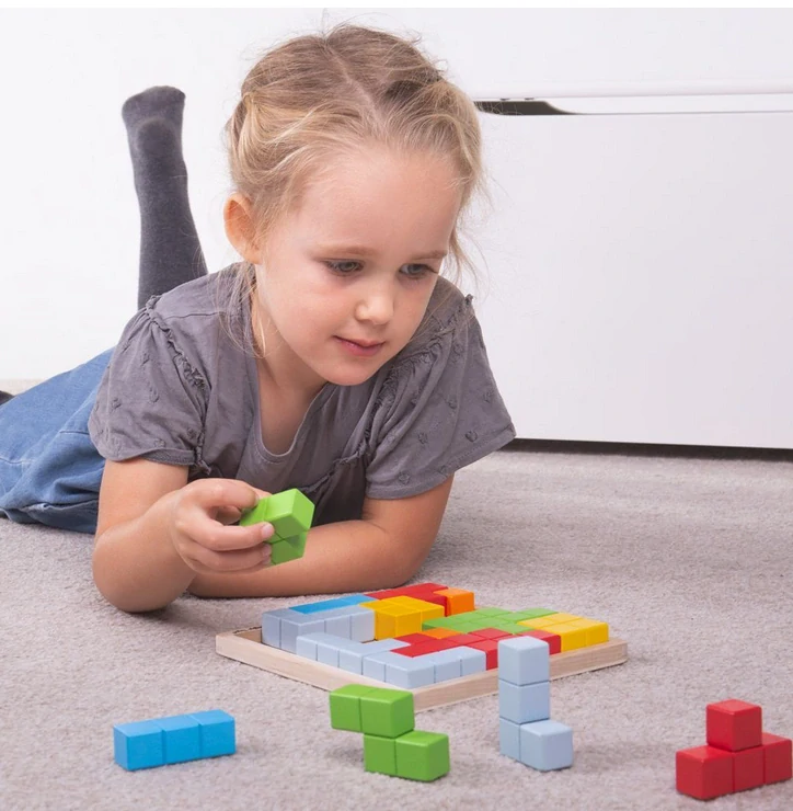 BIGJIGS TOYS Dřevěný hlavolam 