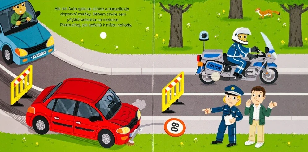 Moje blikající zvuková knížka - V akci