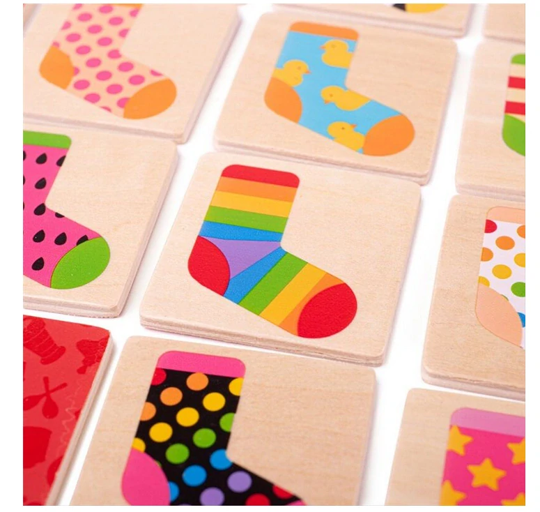 BIGJIGS TOYS Ponožkové pexeso