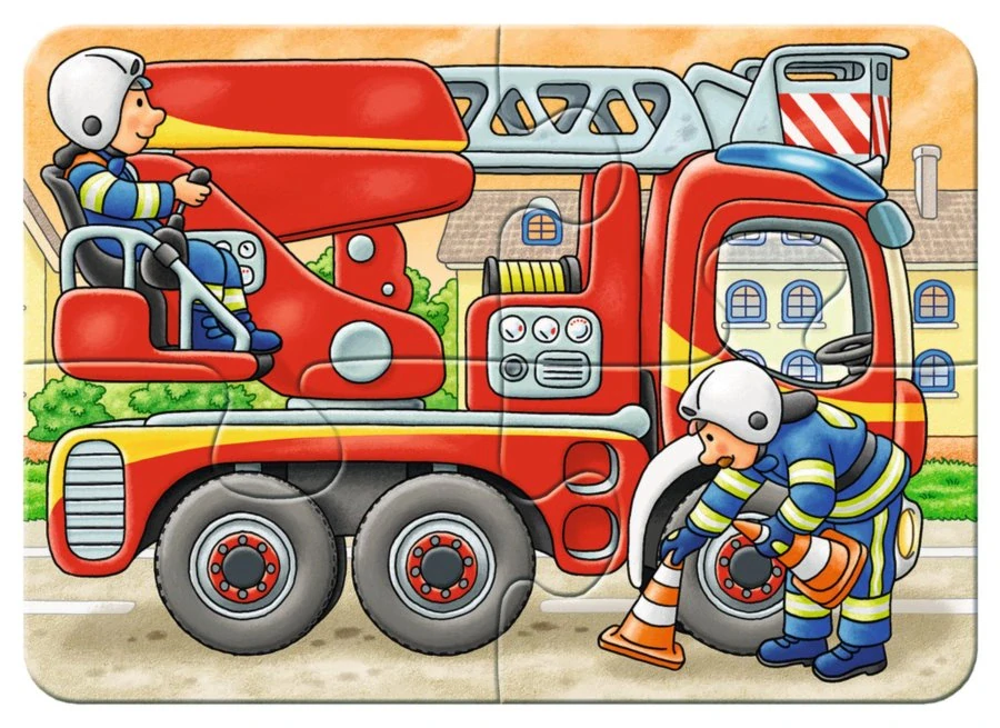 RAVENSBURGER Moje první puzzle - Dopravní stroje 