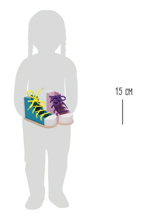 SMALL FOOT Zavaž si tkaničku (1 ks)