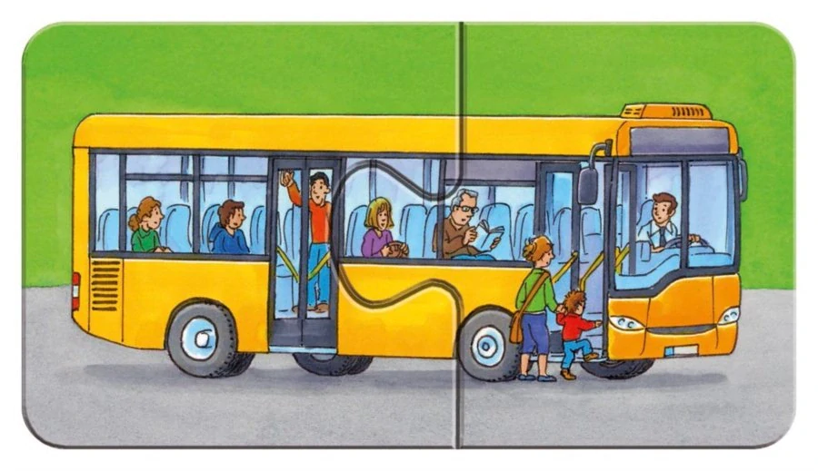 RAVENSBURGER Moje první puzzle - Vozidla 