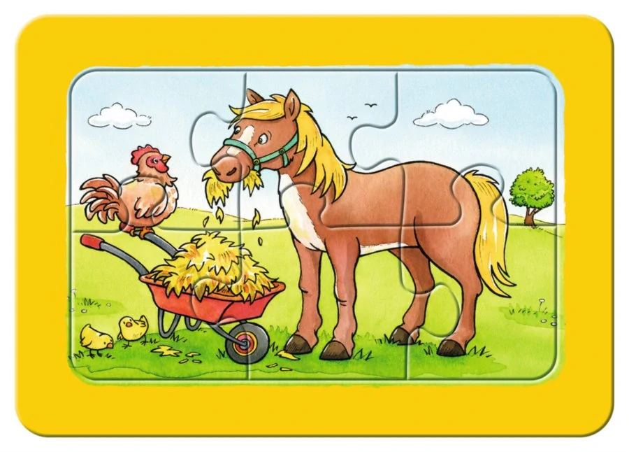 RAVENSBURGER Moje první puzzle - Domácí zvířata