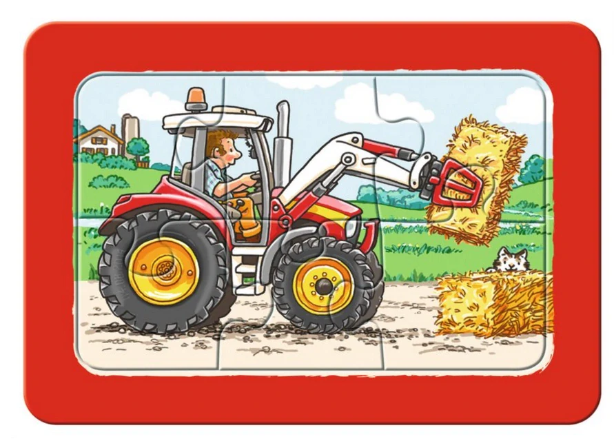 RAVENSBURGER Moje první puzzle - Stavební stroje