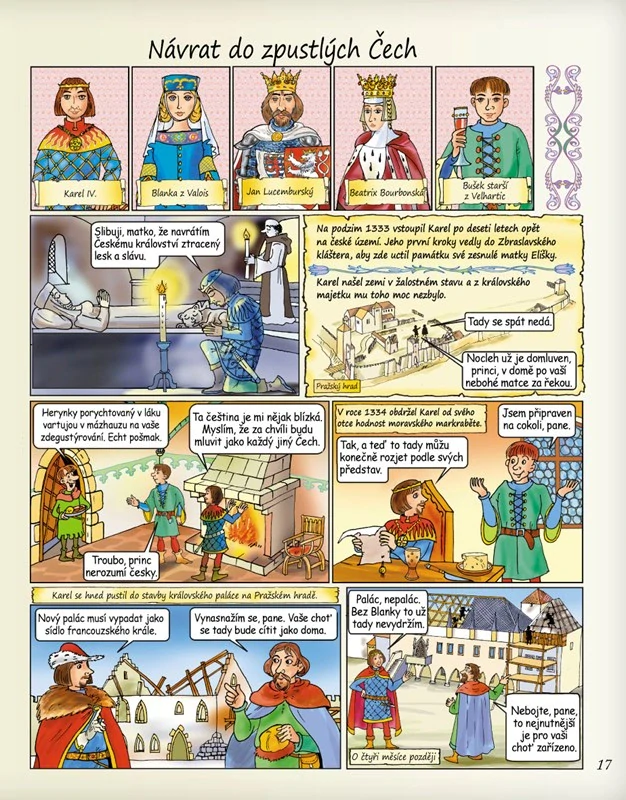Karel IV. - Obrázkové čtení