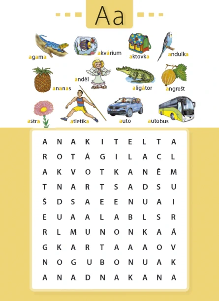 Senzační osmisměrky - Abeceda