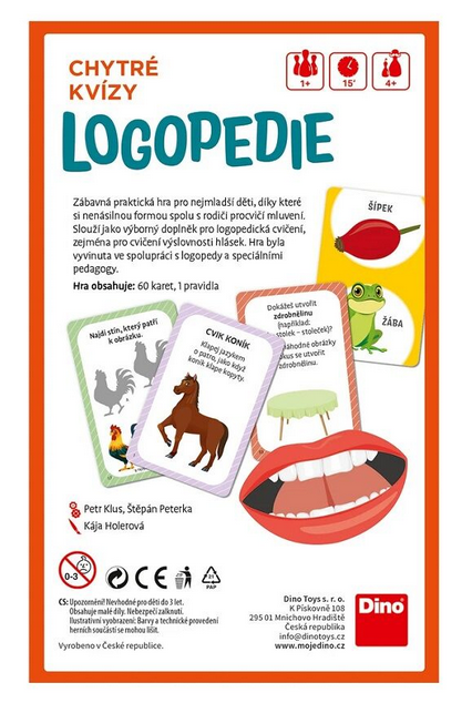 DINO Chytré kvízy - Logopedie