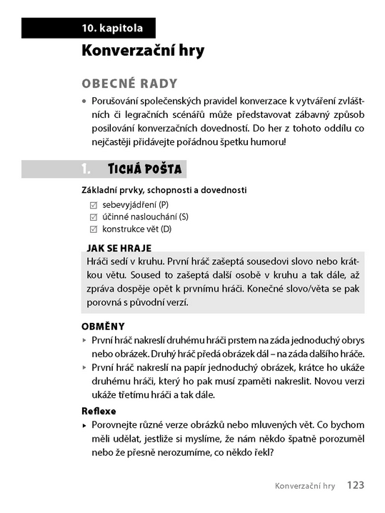 Hry pro rozvoj komunikačních schopností u dětí 4-11 let