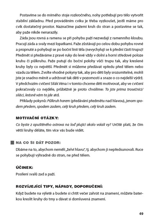 Cvičíme taj-či s dětmi