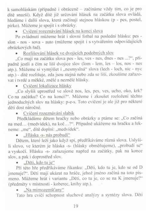 Dysortografie - metody reedukace