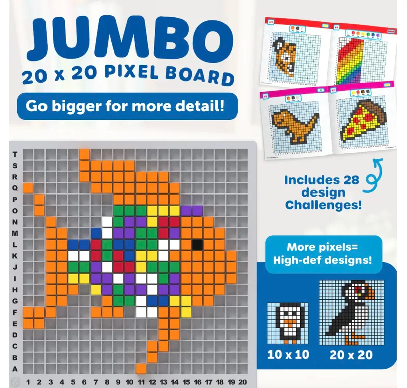 LEARNING RESOURCES Pixelové kreslení JUMBO