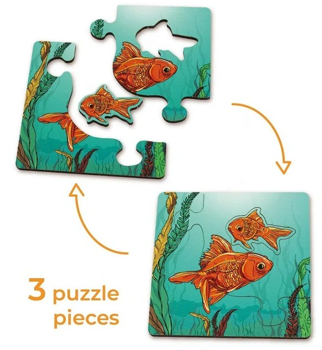 Puzzle - Máma a mládě