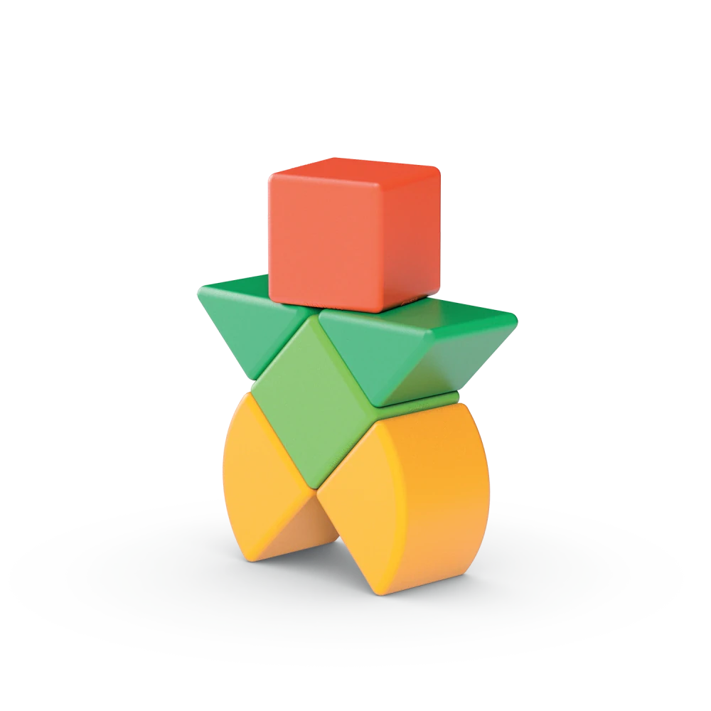 GEOMAG Magicube: Tvary (6 ks)