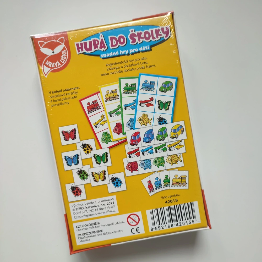 Hurá do školky - Poznáváme barvy 