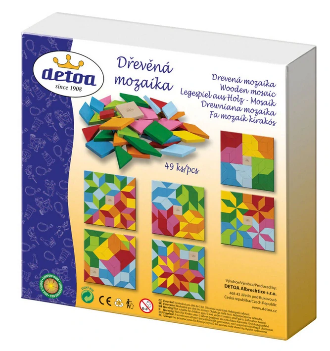 DETOA Dřevěná mozaika