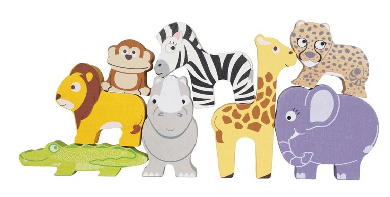 LE TOY VAN Balanční věž - Afrika 