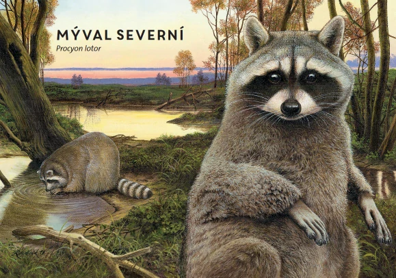 Lesní zvířata v životní velikosti