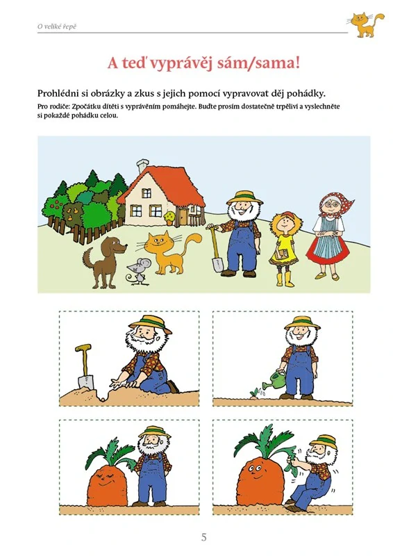 Pohádková logopedie - O veliké řepě