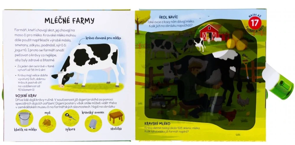 Kniha s kouzelnou baterkou - Farma