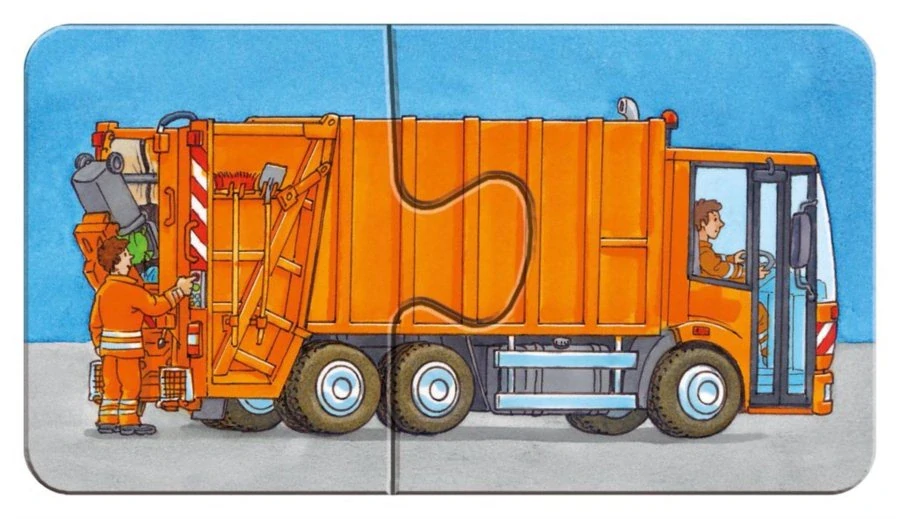 RAVENSBURGER Moje první puzzle - Vozidla 