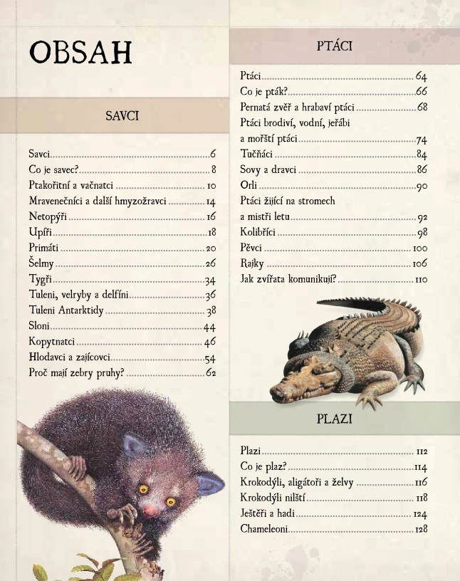 Dětská encyklopedie zvířat