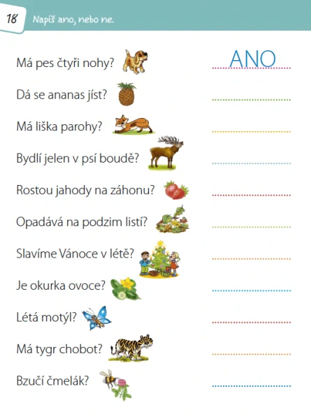 Procvičuj čtení (1. a 2. třída)