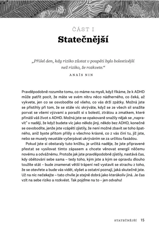 Neklidná a nepozorná