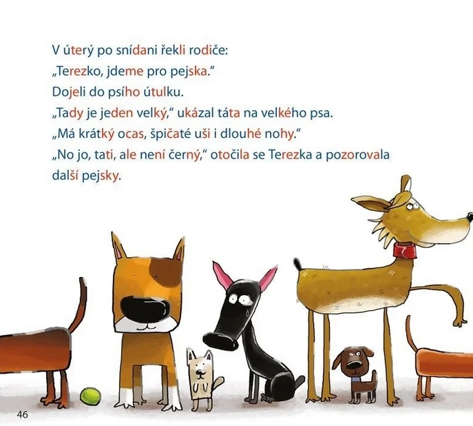 Terezka chce pejska
