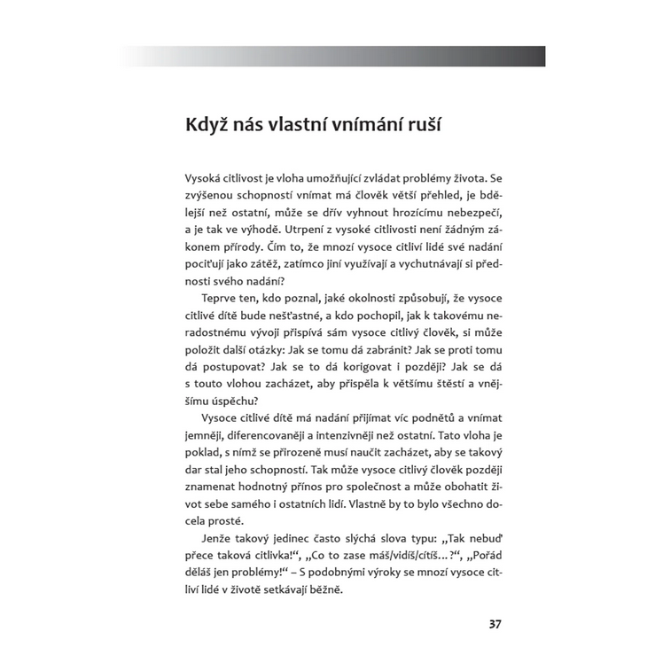 Vysoce citliví lidé mezi námi