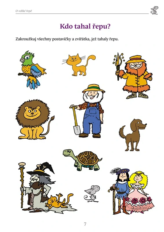 Pohádková logopedie - O veliké řepě