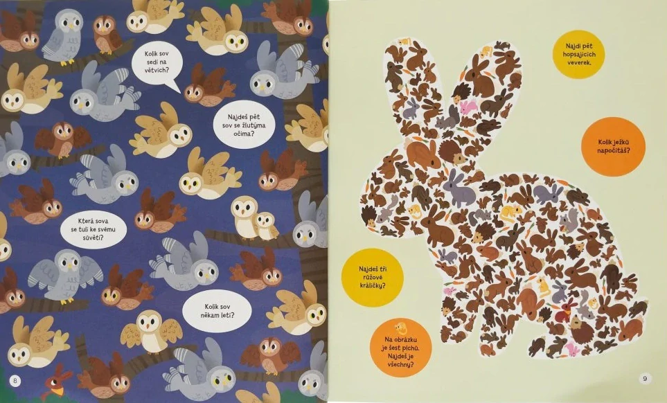 Hledej a najdi - V lese 