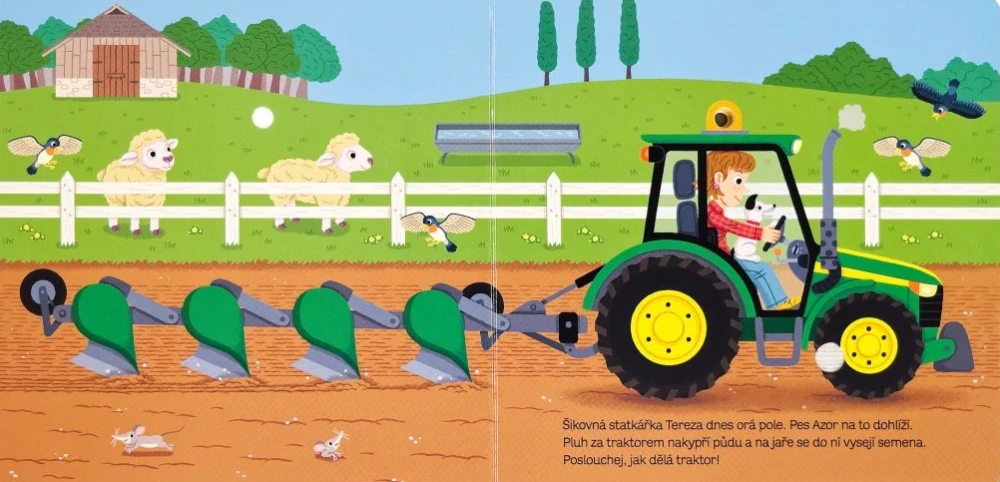 Moje blikající zvuková knížka - Na statku