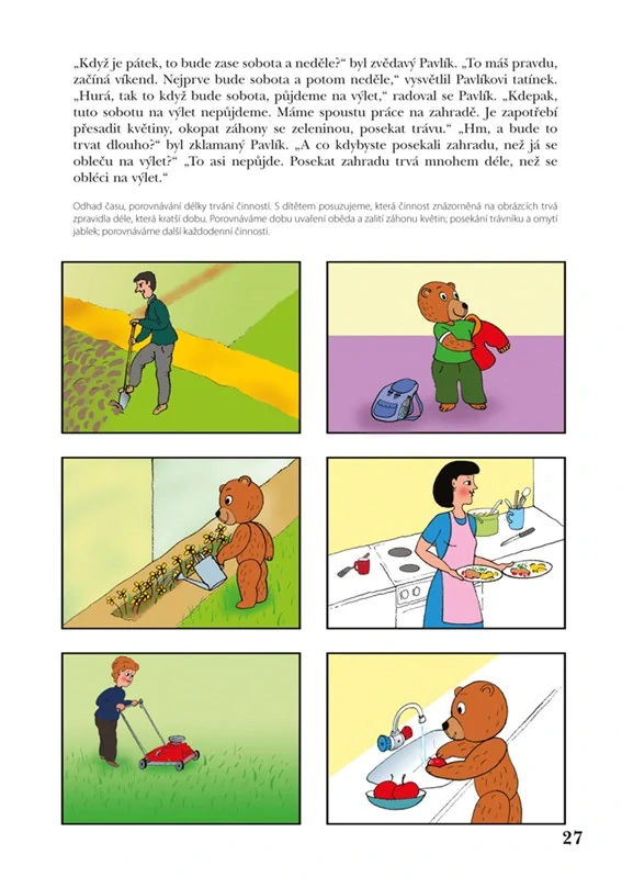 Orientace v prostoru a čase pro děti od 5 let (2. díl)
