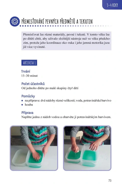 Aktivity pro rozvoj jemné motoriky