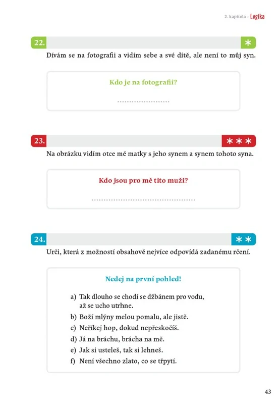 Zábavná matematika a logika pro bystré děti