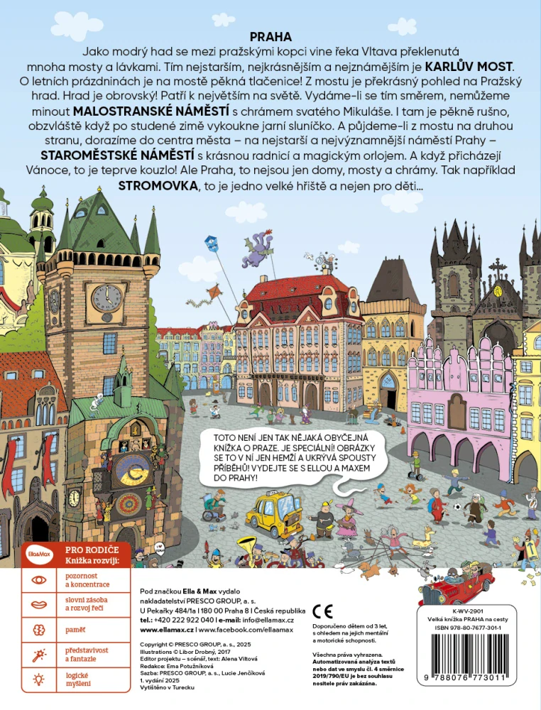 Knížka na cesty - Praha