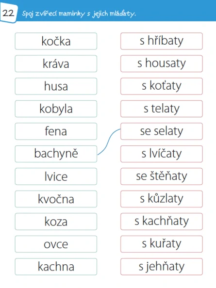 Procvičuj čtení (1. a 2. třída)