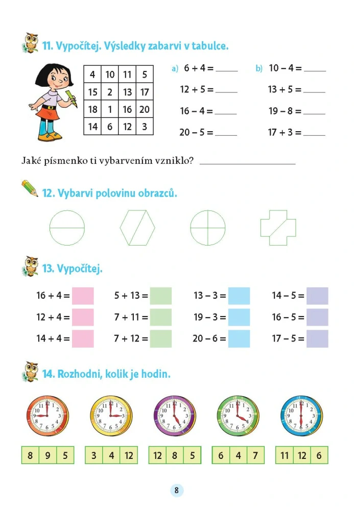 Matematika v malíčku pro 2. třídu