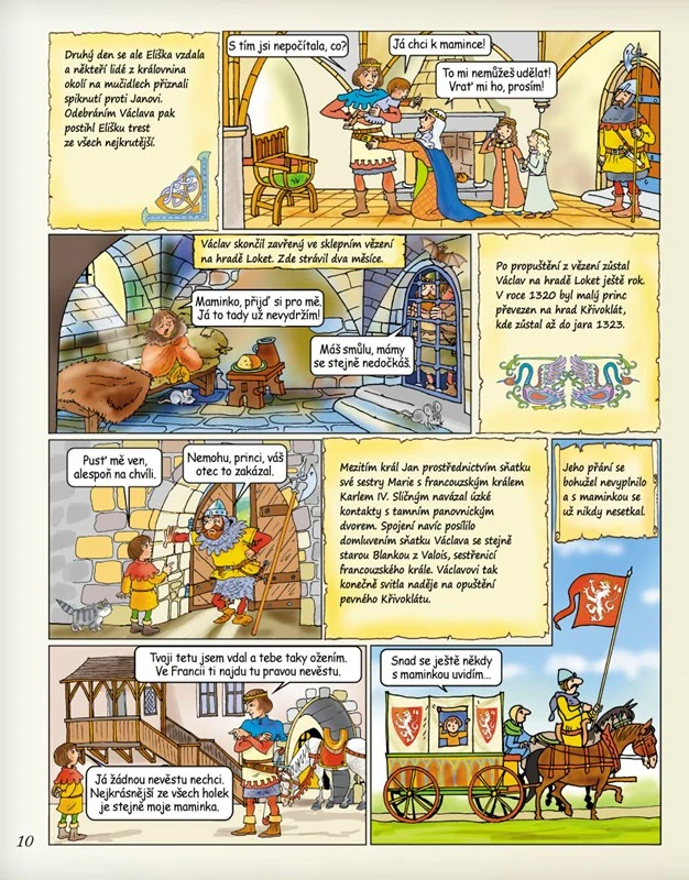 Karel IV. - Obrázkové čtení