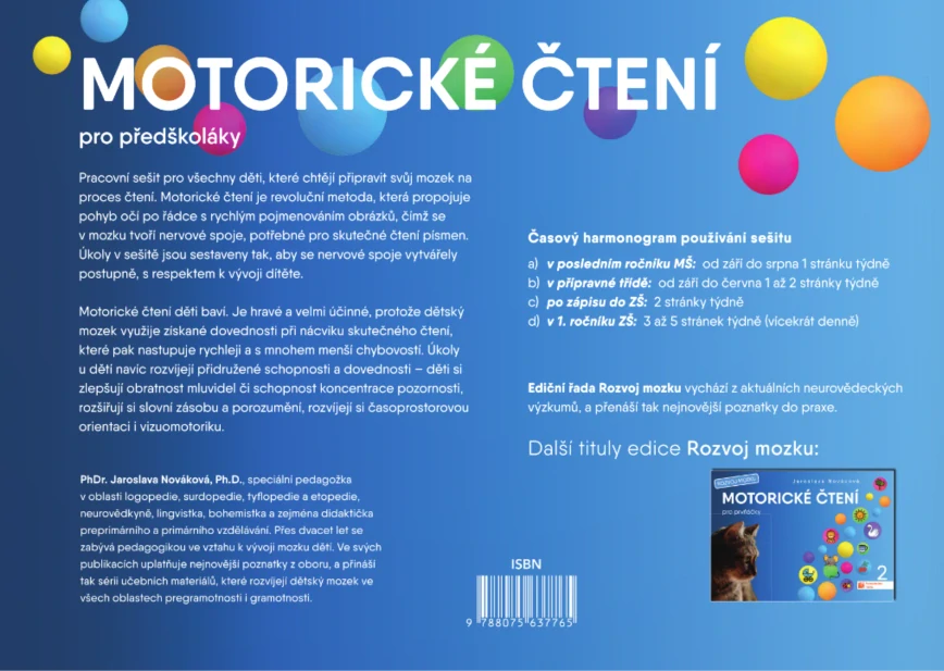 Motorické čtení pro předškoláky 1