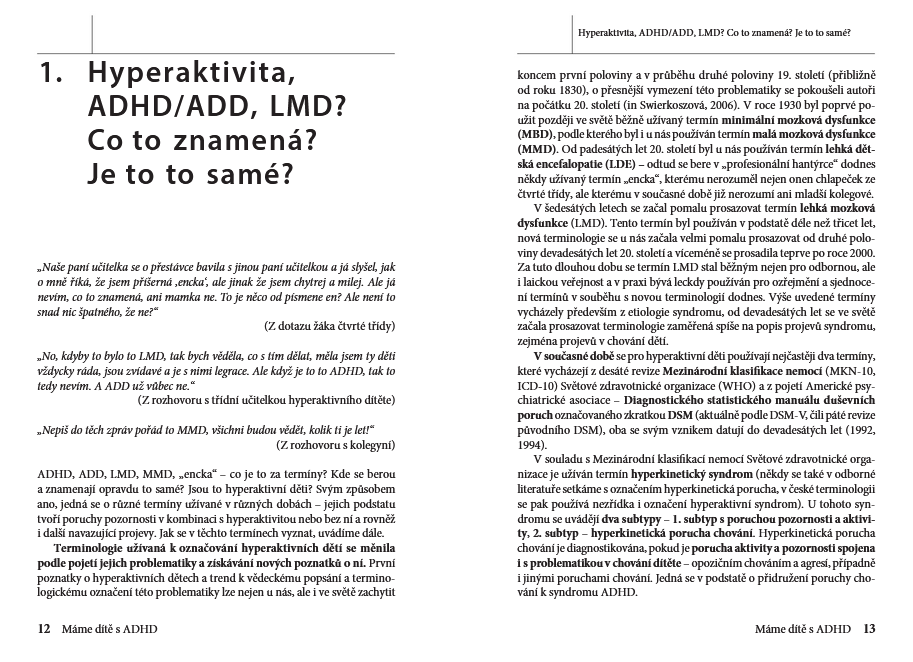 Máme dítě s ADHD - rady pro rodiče