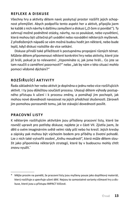 Skupinové aktivity pro zvládání stresu u dětí 8-14 let