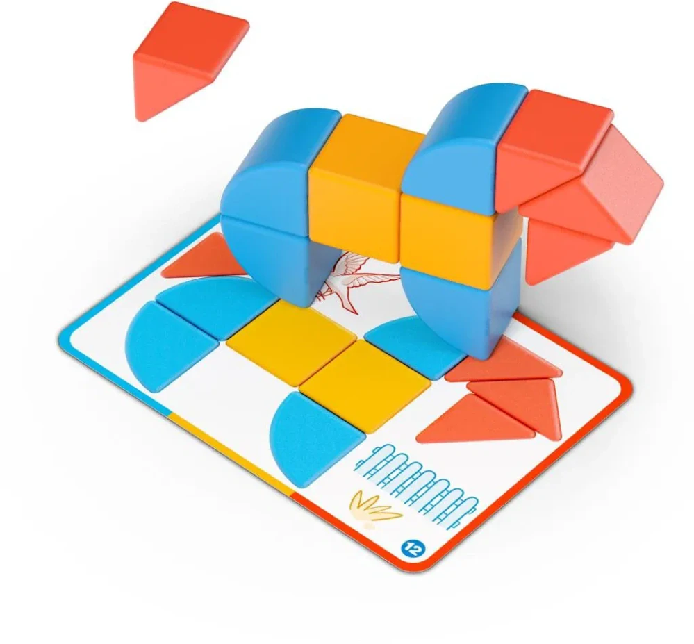 GEOMAG Magicube: Tvary s obrázky - 16 ks