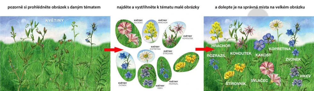 Začínáme vystřihovat - Na louce