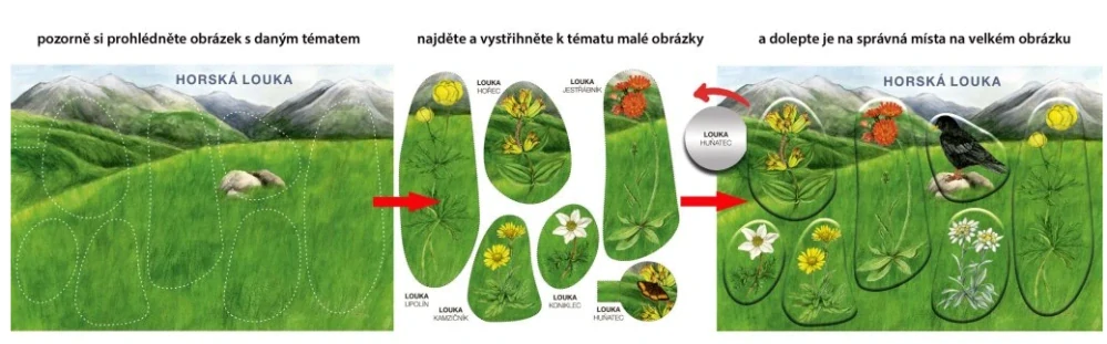 Začínáme vystřihovat - Na horách