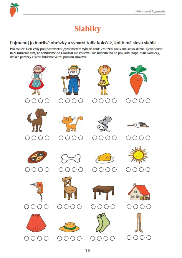 Pohádková logopedie - O veliké řepě