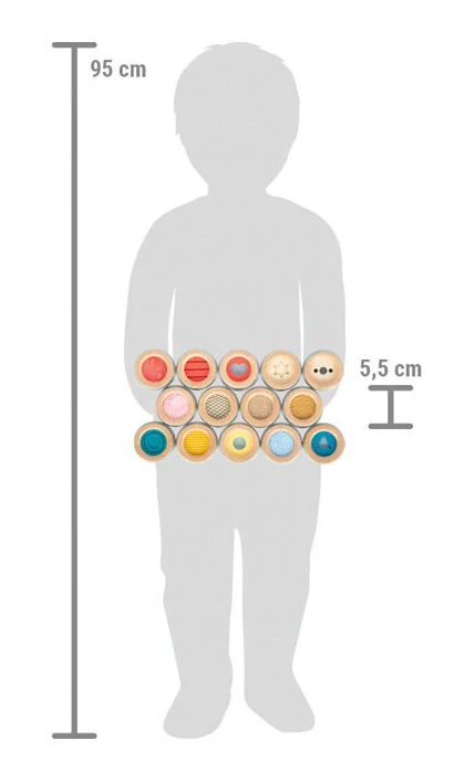 SMALL FOOT Hmatové pexeso