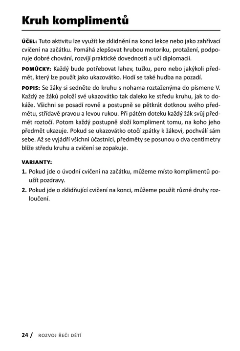 Rozvoj řeči dětí s PAS, vývojovou dysfázií a dalšími poruchami