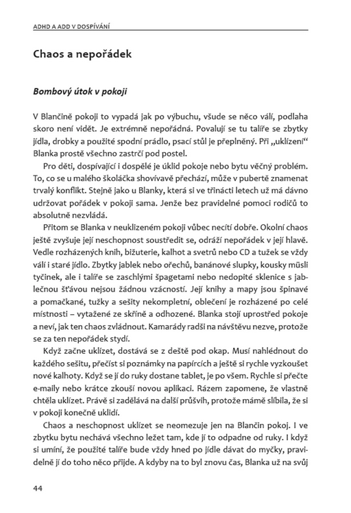 ADHD a ADD v dospívání